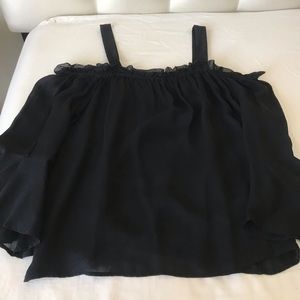 J Crew Cold shoulder with bell sleeves shirts